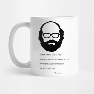 Allen Ginsberg  Quote Mug